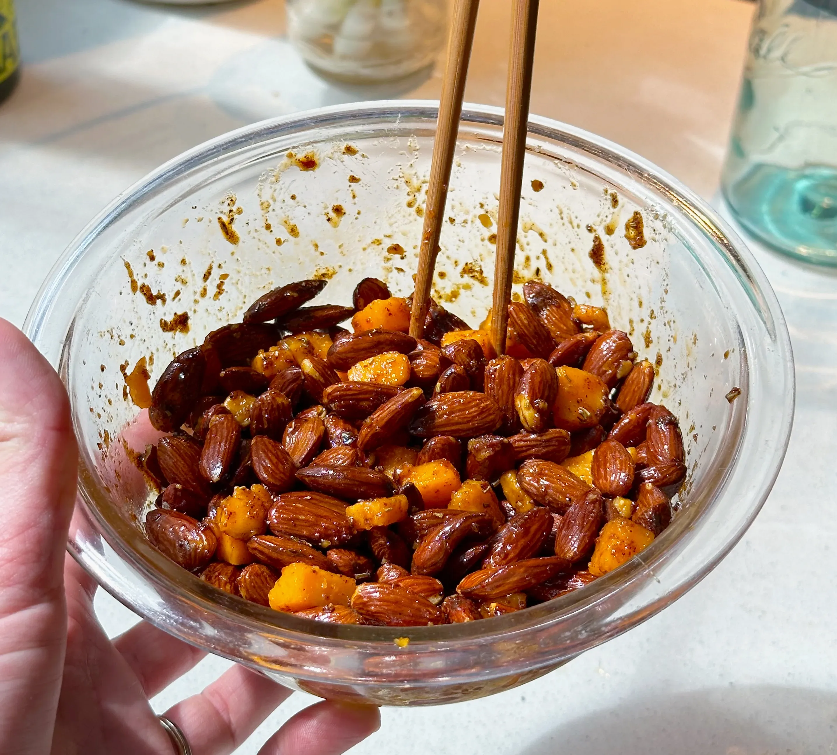 Picture for Sweet Smokey Cheddar Almonds